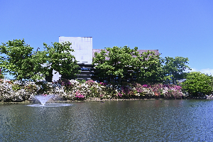 千秋公園のお堀