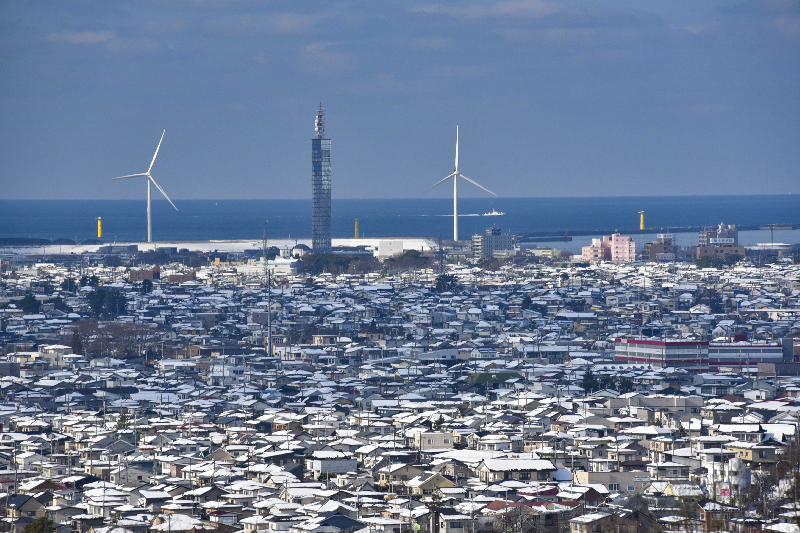 秋田市市街地